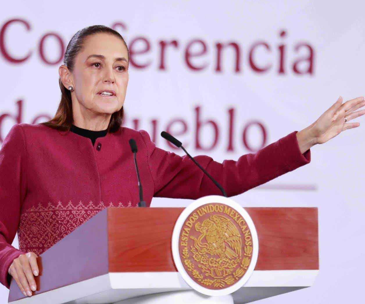 Felicita Sheinbaum  a atletas mexicanos