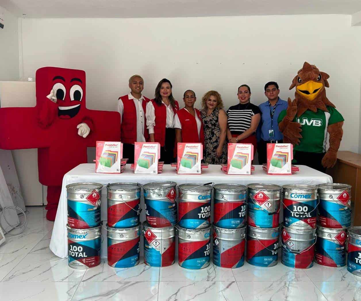 Fortalecen a Cruz Roja  con donativo en especie