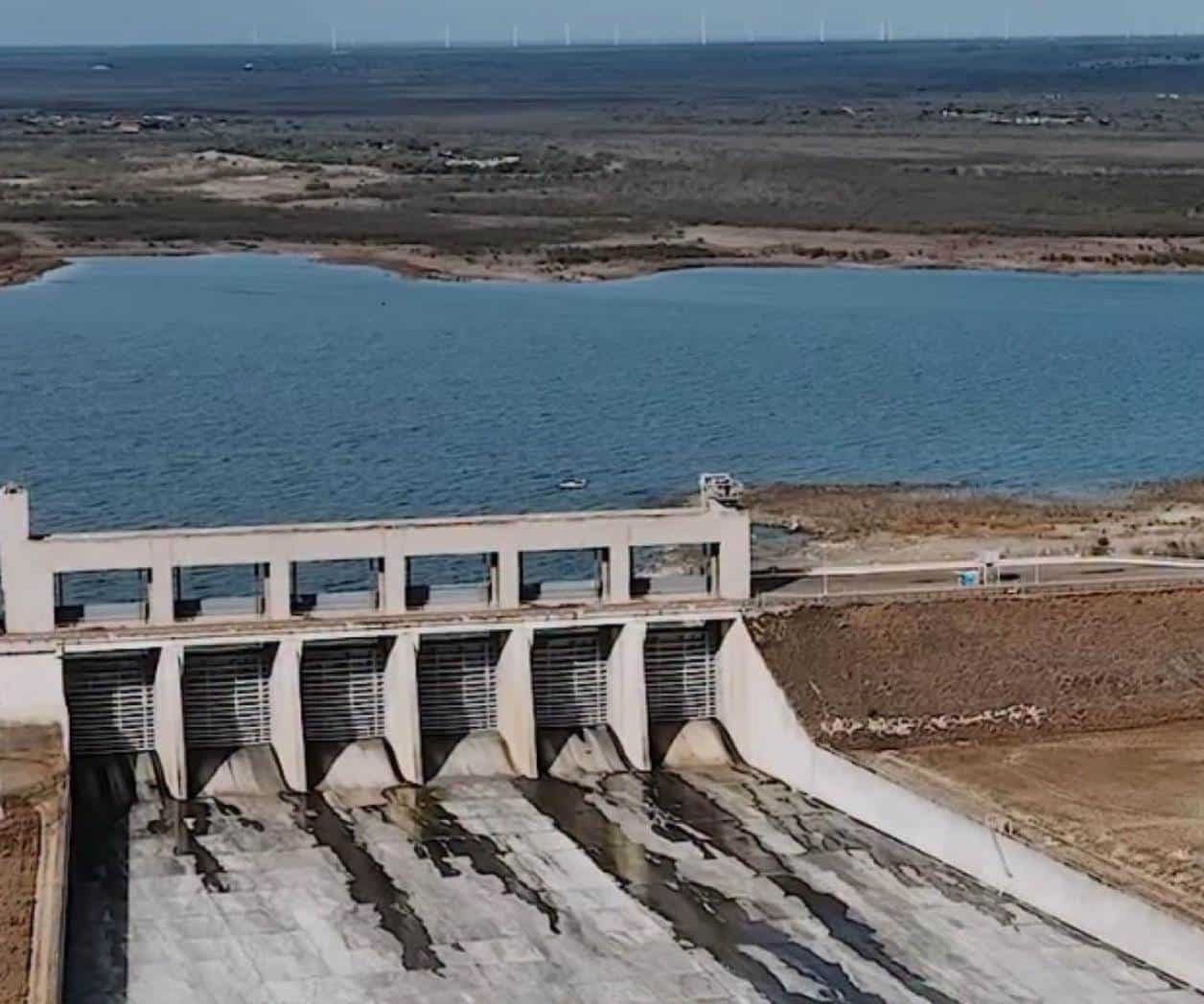 Aumenta el nivel de la presa Falcón tras las lluvias Aumenta el nivel de la presa Falcón tras las lluvias