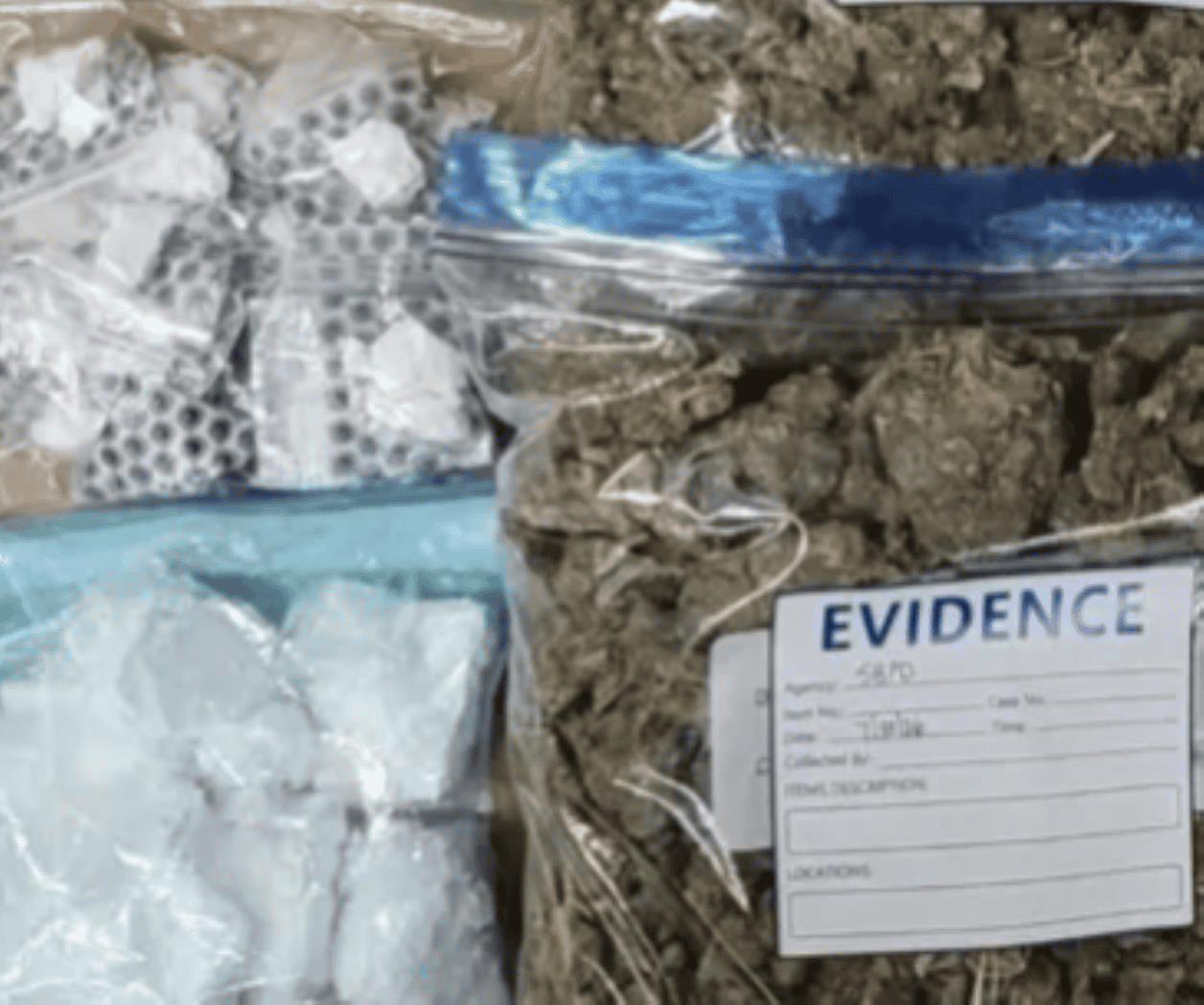 Cae sujeto en San Benito  con cocaína y marihuana