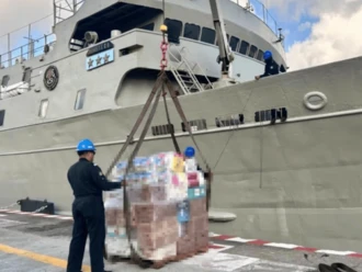 México zarpó con 718 toneladas de ayuda para Venezuela