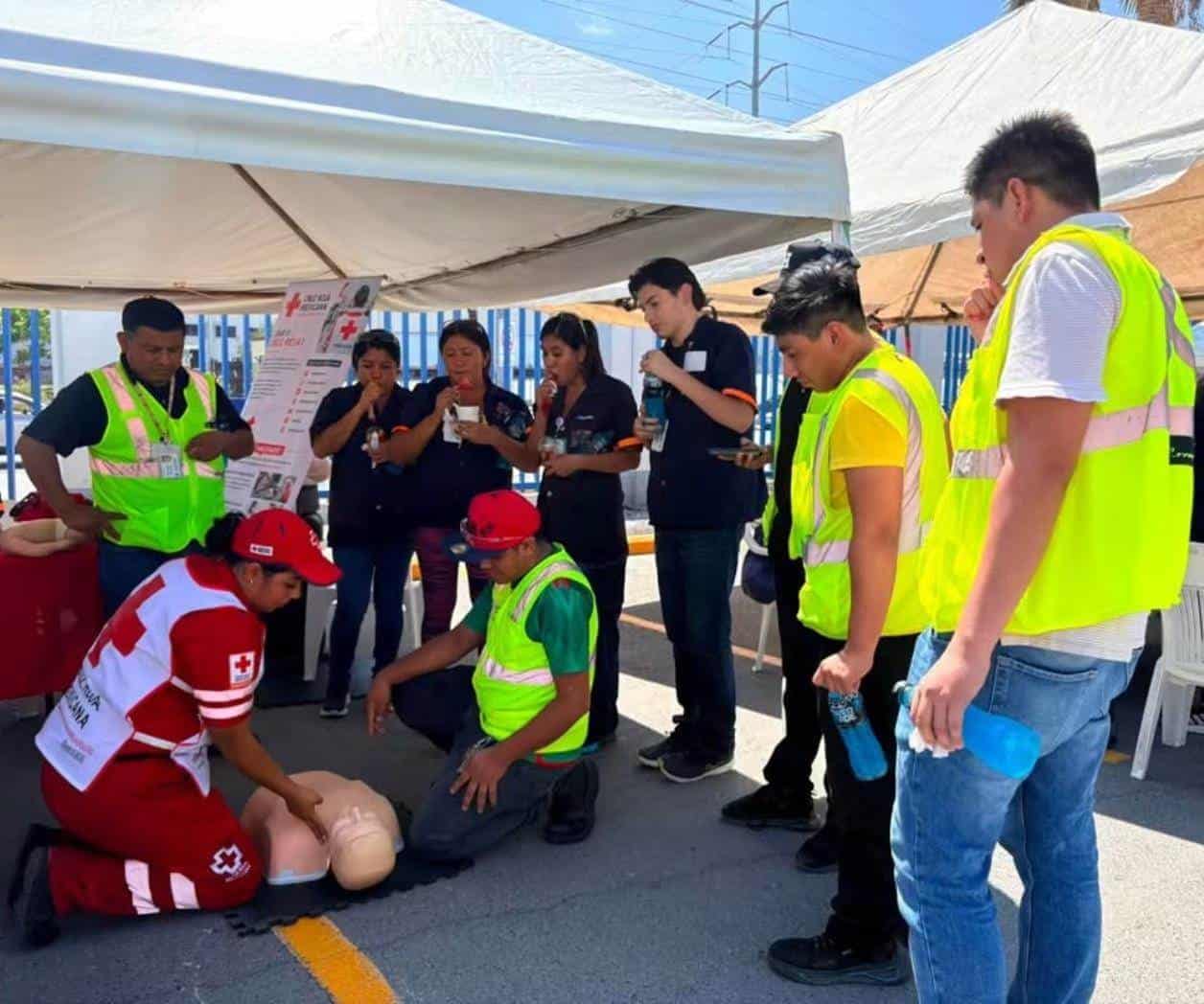 Capacitan para salvar vidas en la Cruz Roja