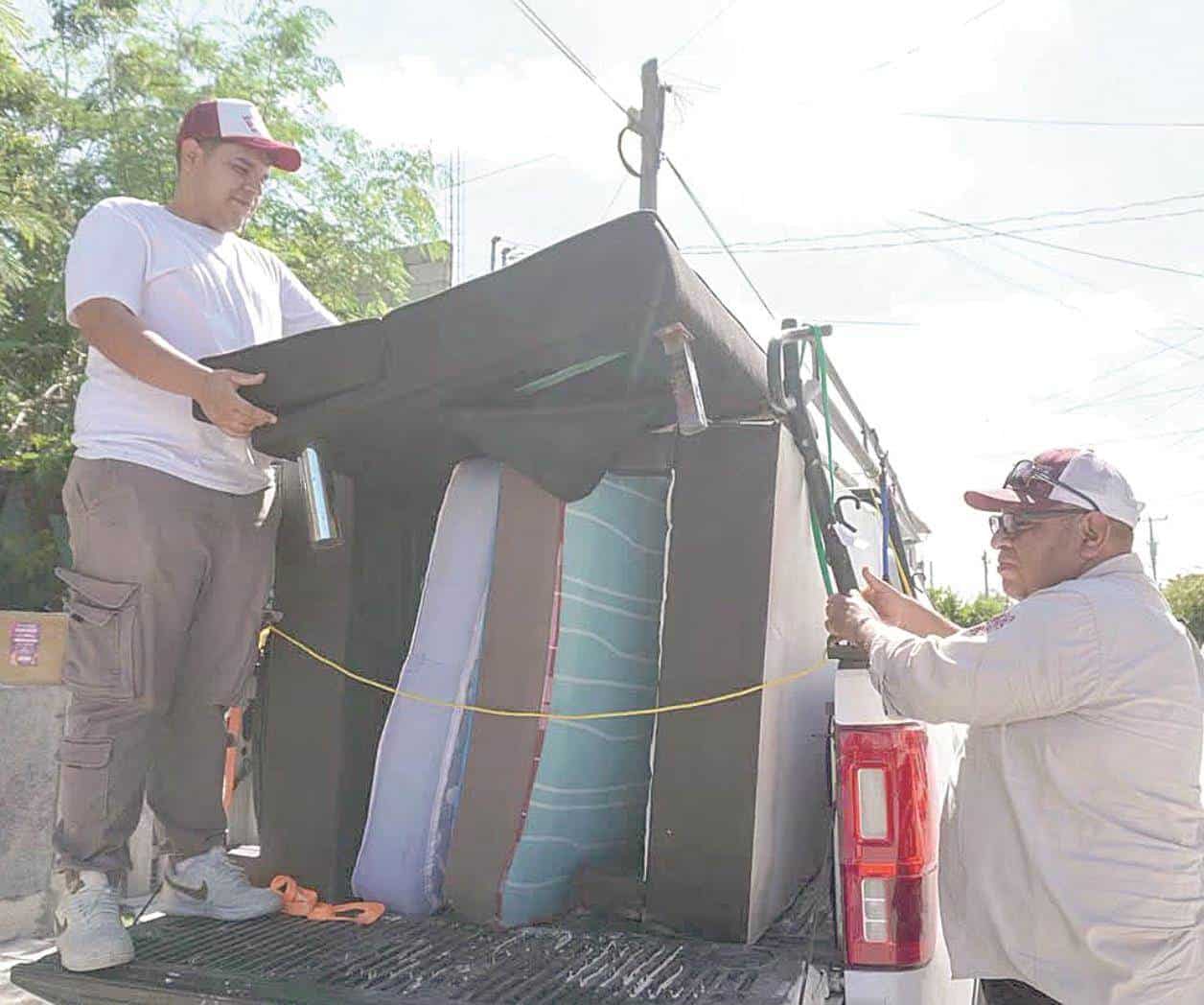 Canalizan el apoyo para ayudar familias
