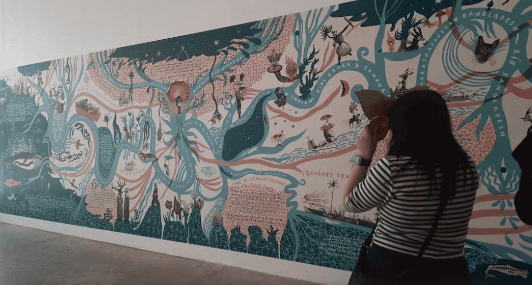 Exhiben “Mural de los derechos más que humanos”