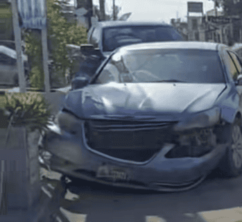 Omite alto y provoca choque en Río Bravo