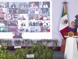 Convoca Sheinbaum  a reforestar México