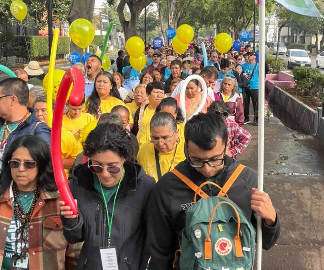 Claman los peregrinos por un México en paz