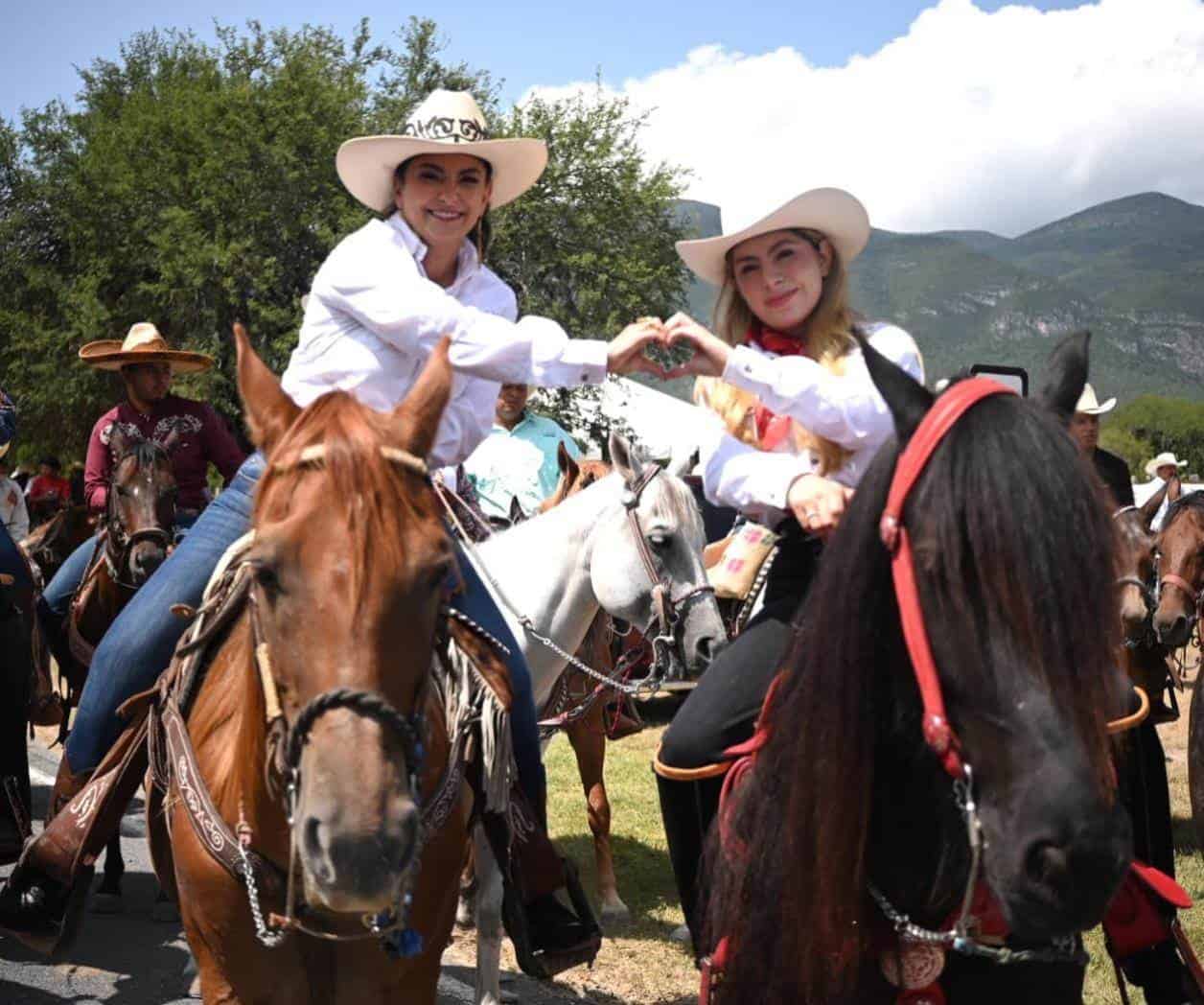 Olga Sosa cabalga rumbo a los 400 años