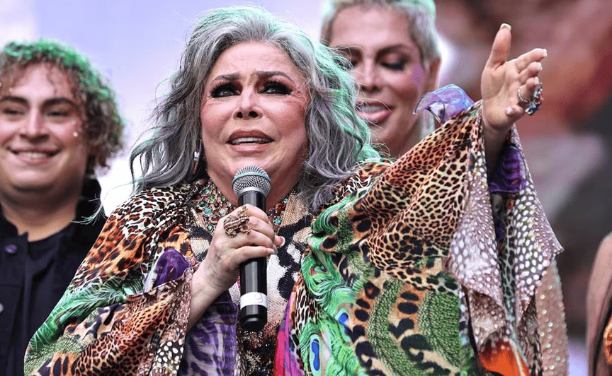 Sorprende Verónica Castro con cambio de imagen a los 73 años