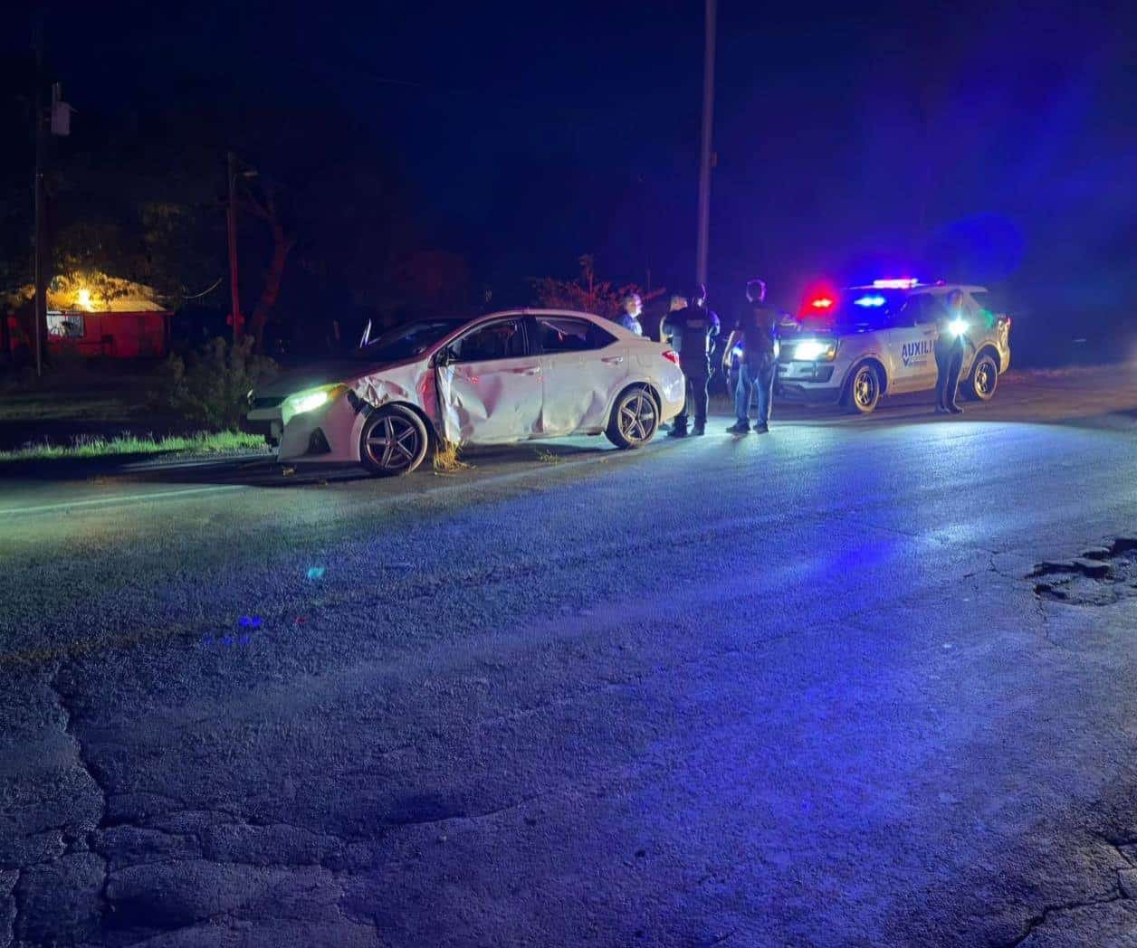 Termina carrera en dren de Anáhuac