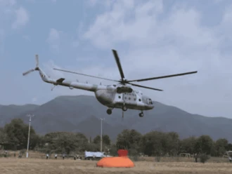 Helicóptero de la Armada realiza aterrizaje de emergencia en Jalisco