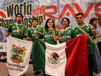 Estudiantes de Río Bravo ganan subcampeonato en Japón