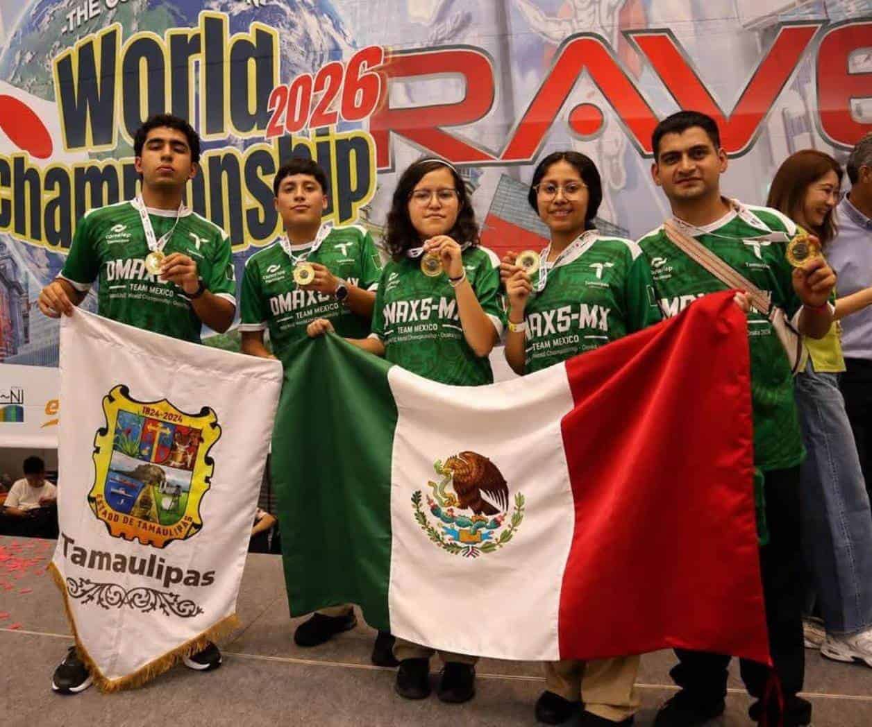 Estudiantes de Río Bravo ganan subcampeonato en Japón