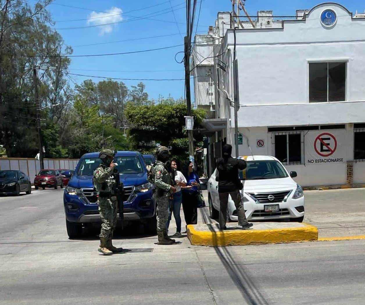 Catean y aseguran gasolinera en Madero Catean y aseguran gasolinera en Madero