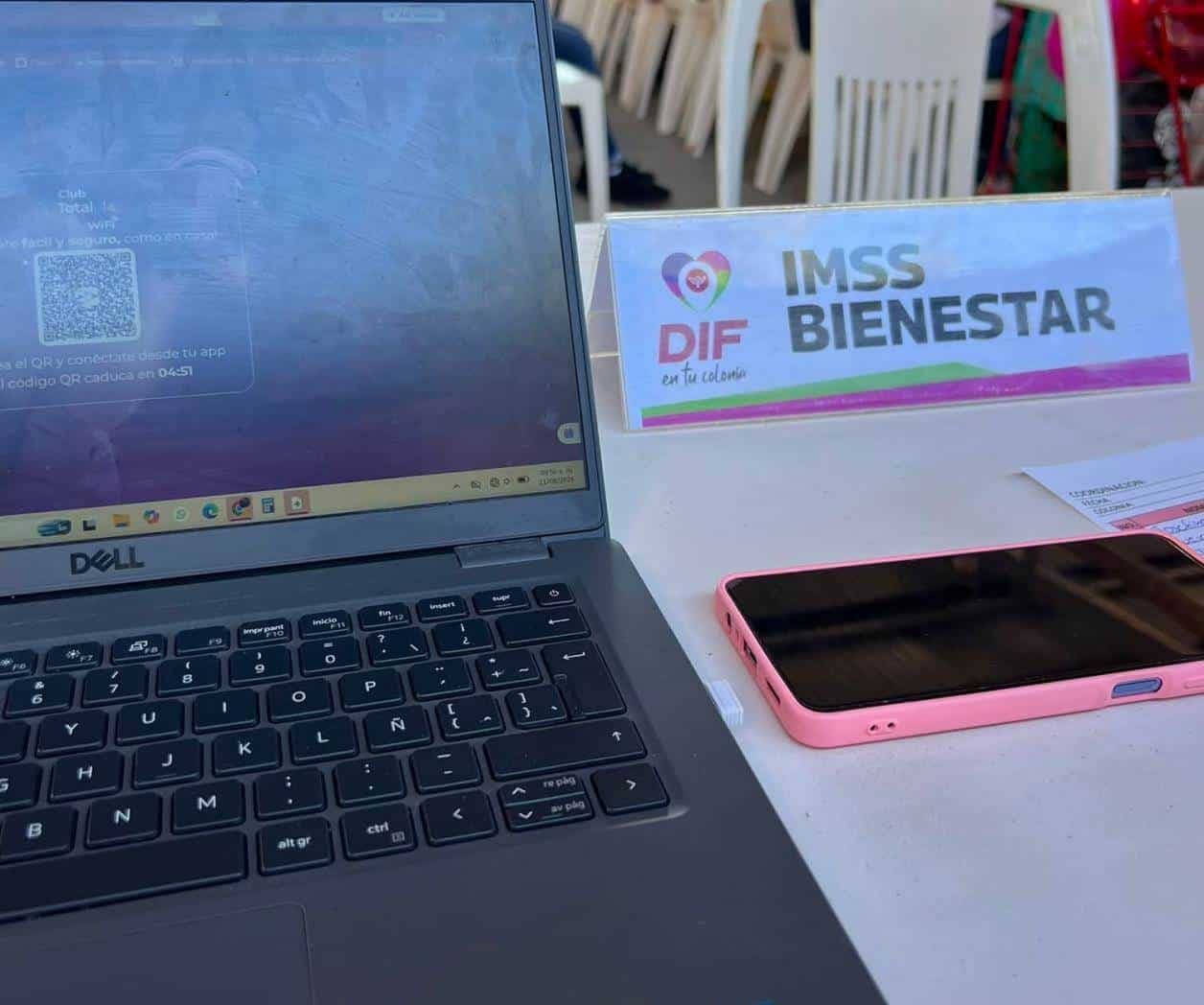Implementan módulo de IMSS Bienestar en jornadas del DIF