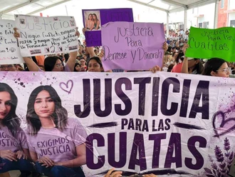  Exigen a Sheinbaum extradición por feminicidio de cuatas