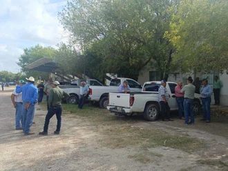 Protestan agricultores en Sader; alistan paro nacional