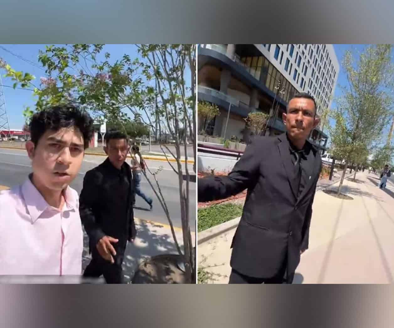 Guardia intimida a influencer mientras realizaba reseña de hotel