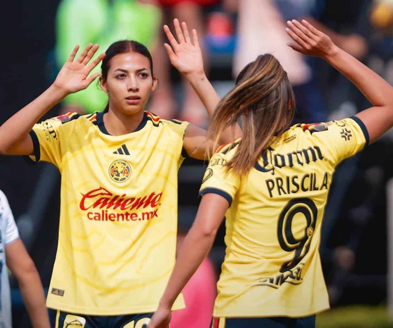 América golea al Puebla