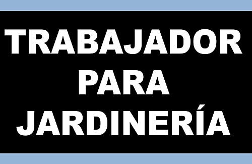 SOLICITO TRABAJADOR PARA 