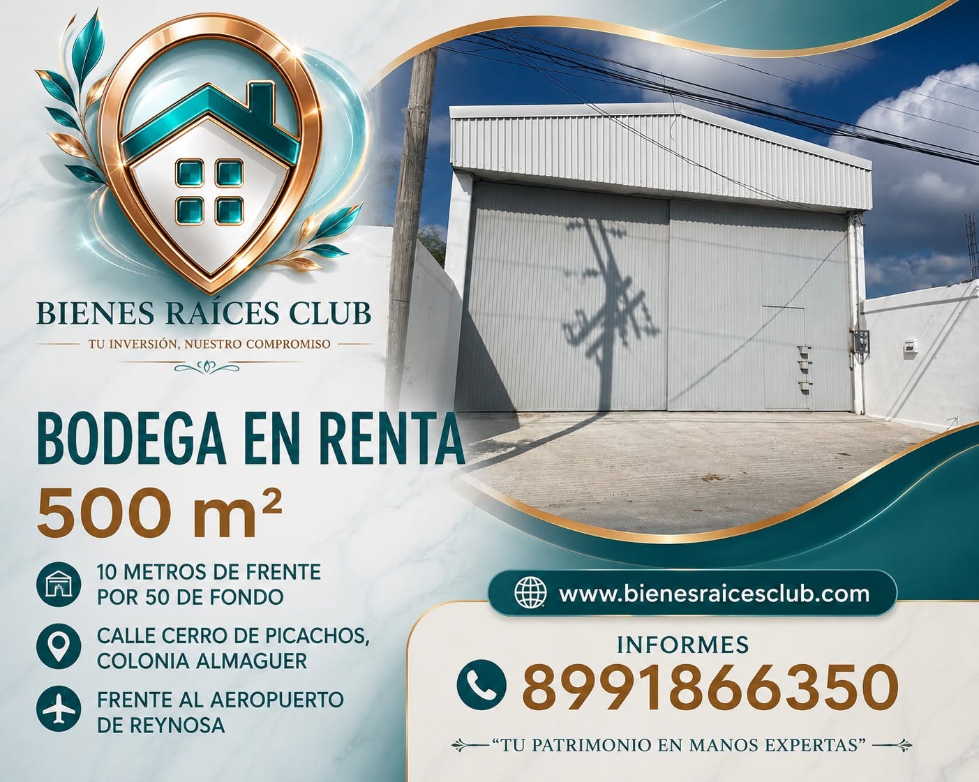 EN RENTA BODEGA 