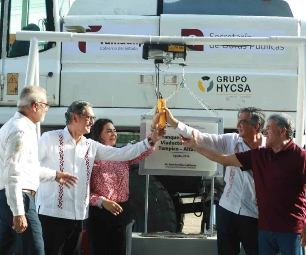 Inicia construcción de viaducto elevado Tampico-Altamira