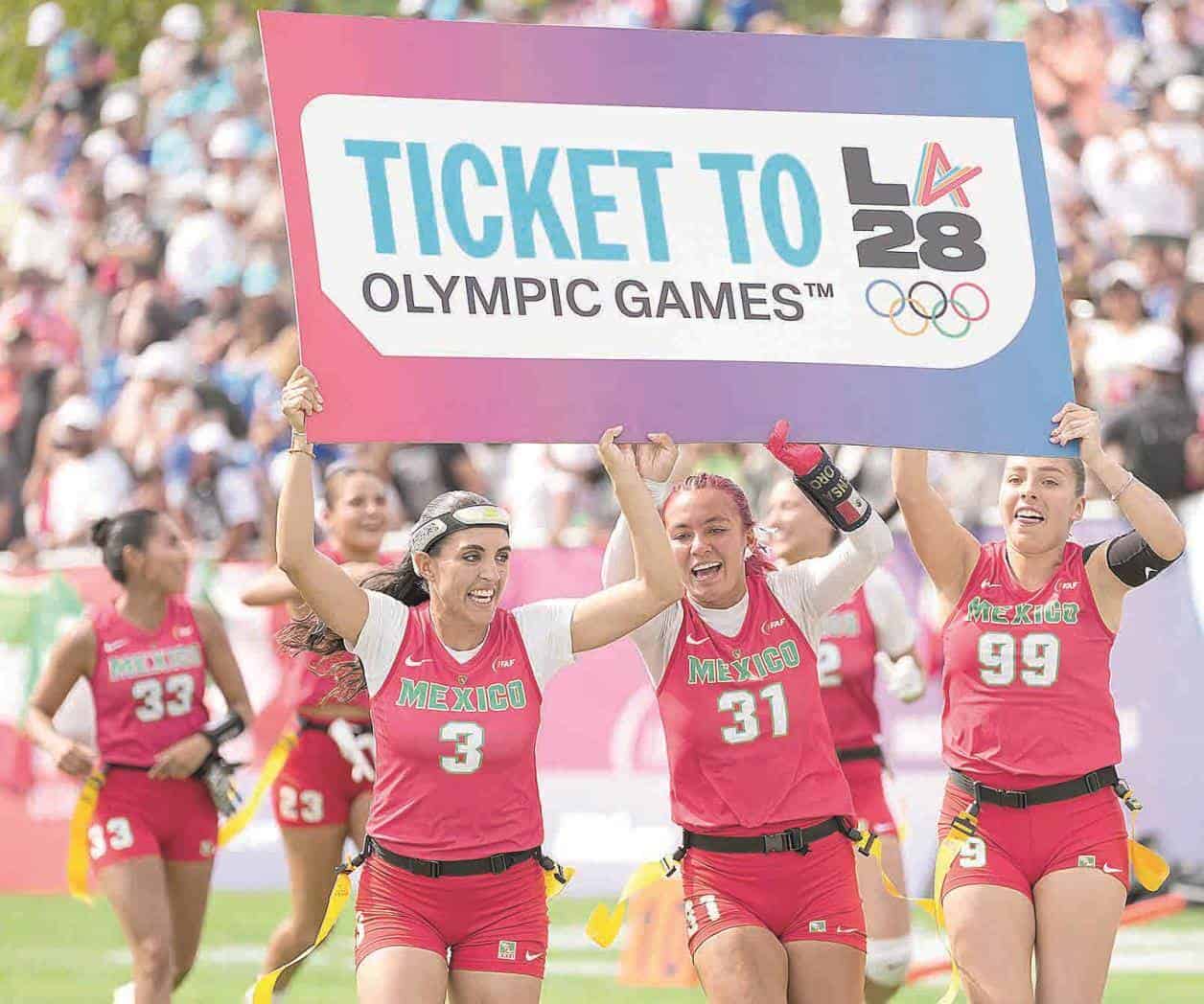 México va a JO2028 en Flag Football Femenil