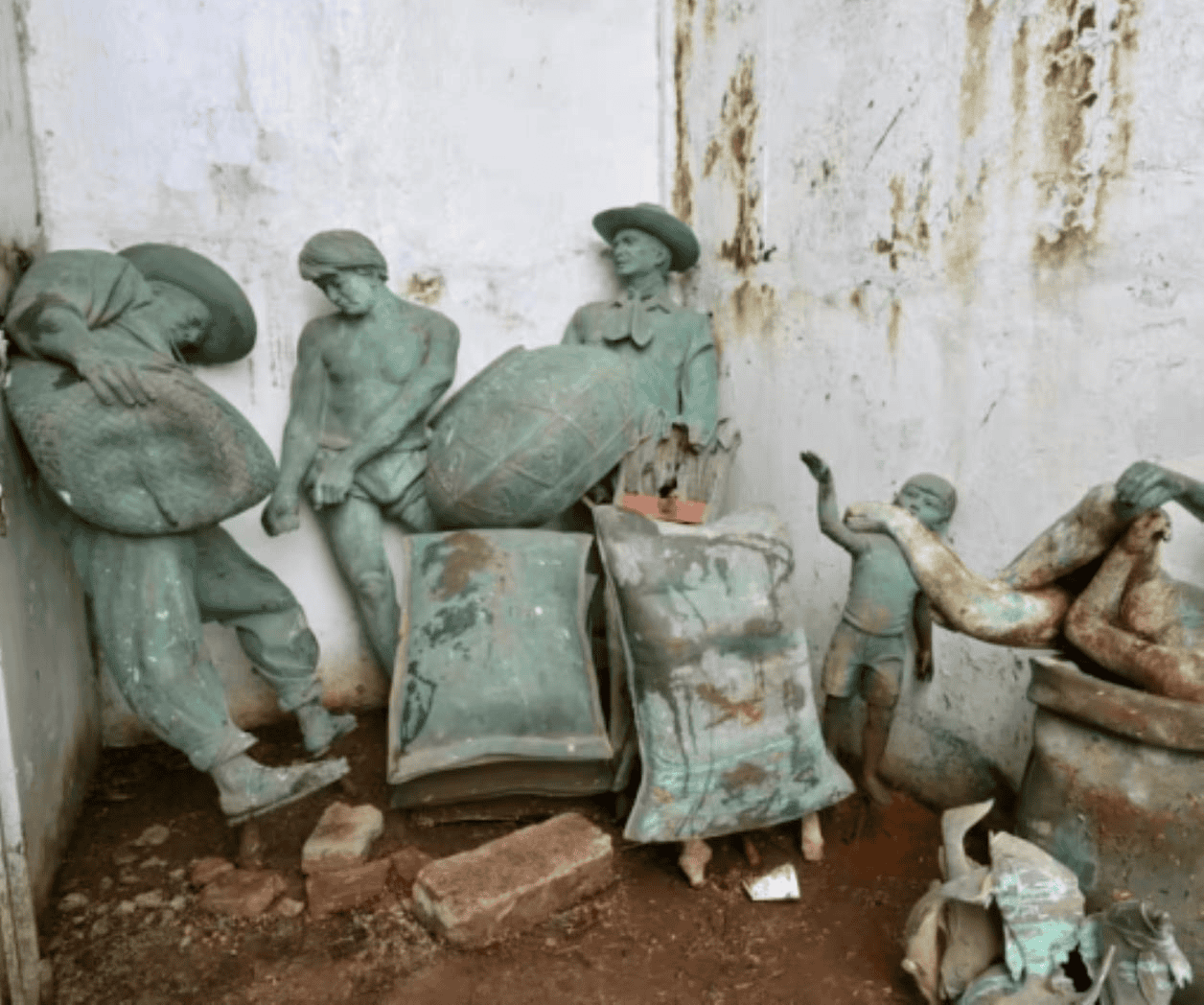 Localizan 2 icónicas esculturas en Veracruz