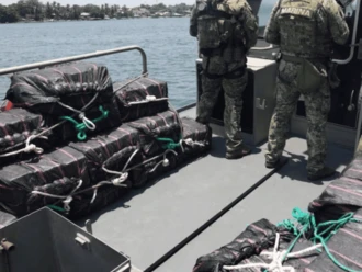 Marina asegura más de una tonelada y media de cocaína