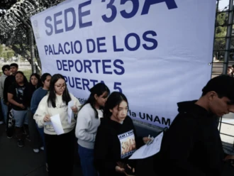 UNAM inicia examen de control en el Palacio de los Deportes