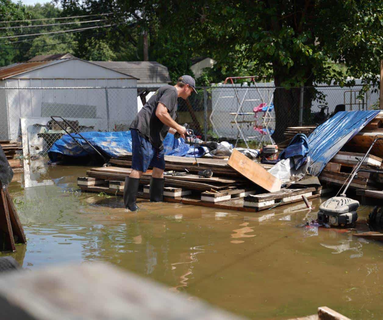 Inundaciones en el medio oeste afectan a Indiana y otras regiones