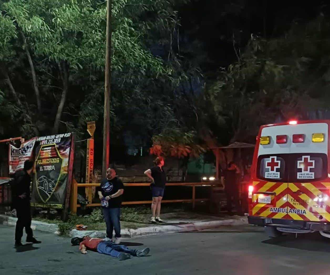 Hombre lesionado tras ser arrollado