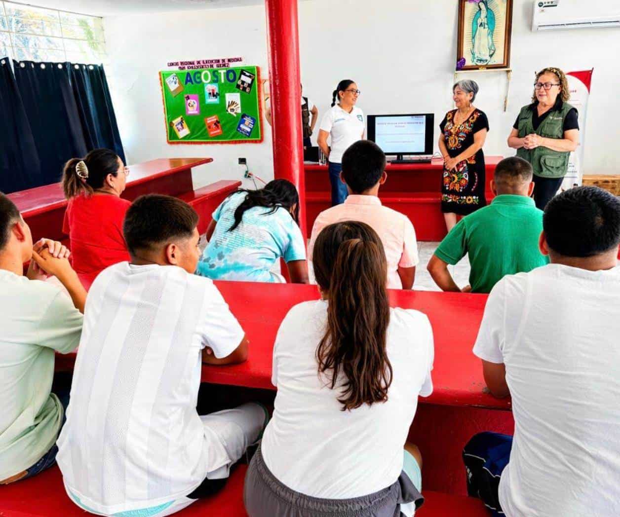  Llevan pláticas de salud sexual a adolescentes en Güémez