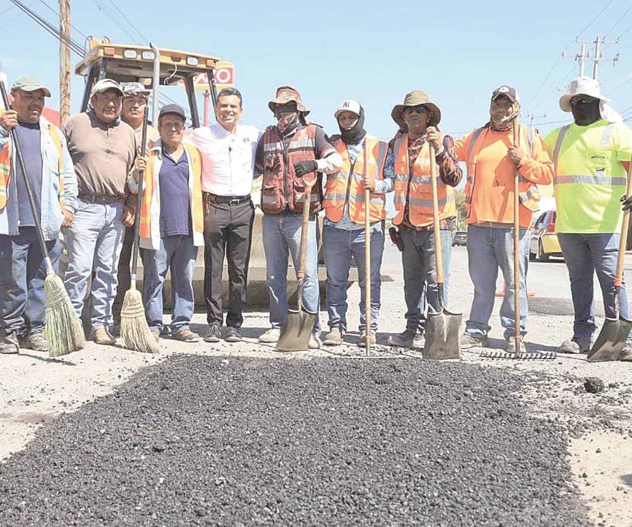 Aplica Municipio bacheo en ruta comercial y de transporte