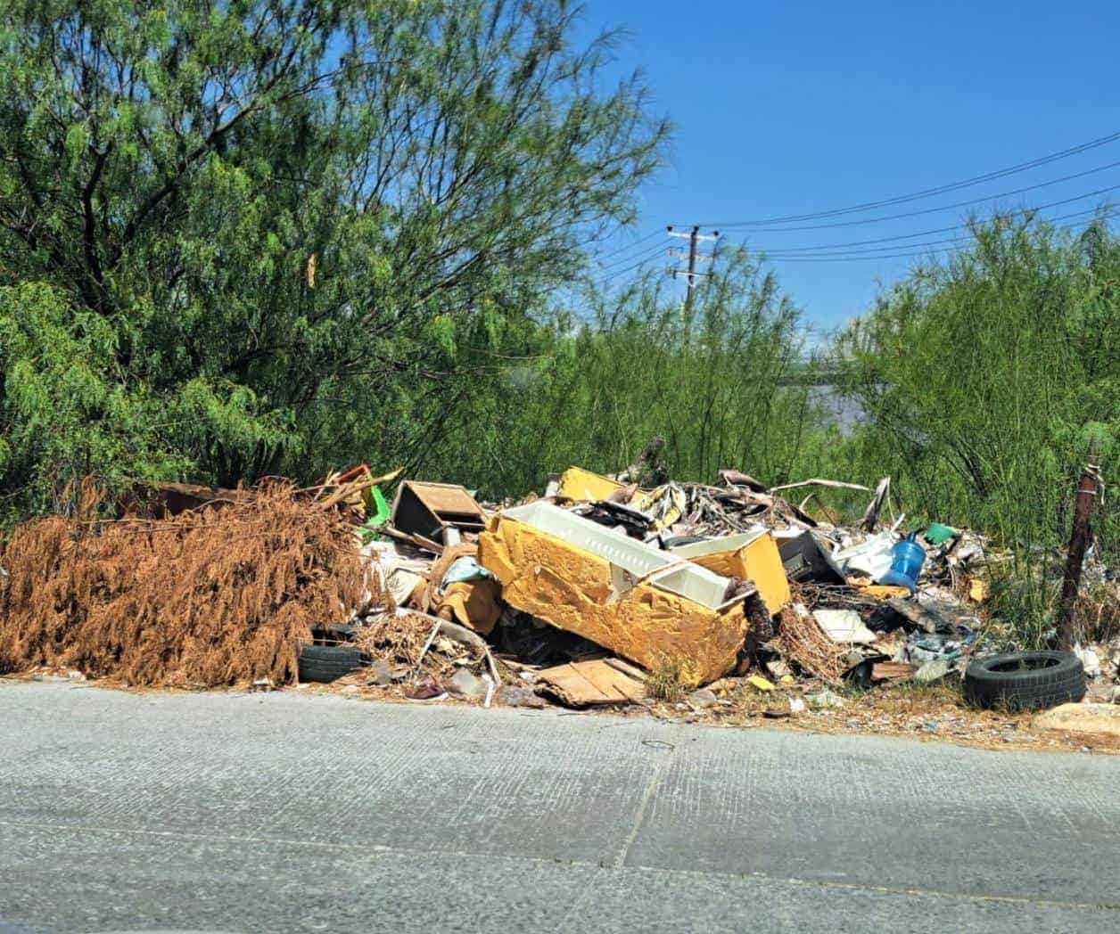 Crece basurero clandestino en la Hidalgo
