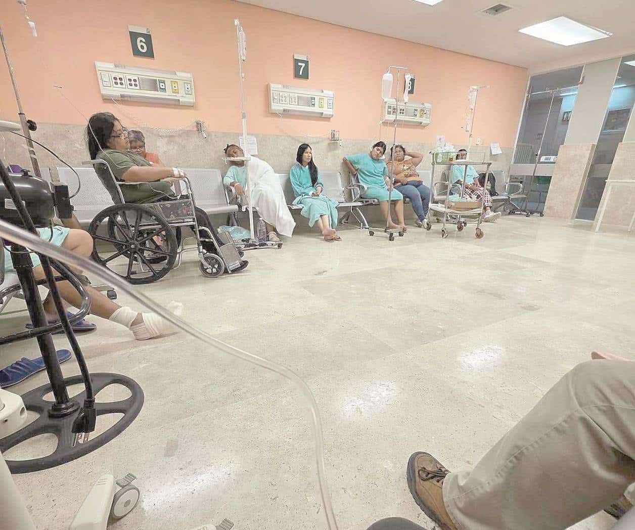Viven pesadilla de salud