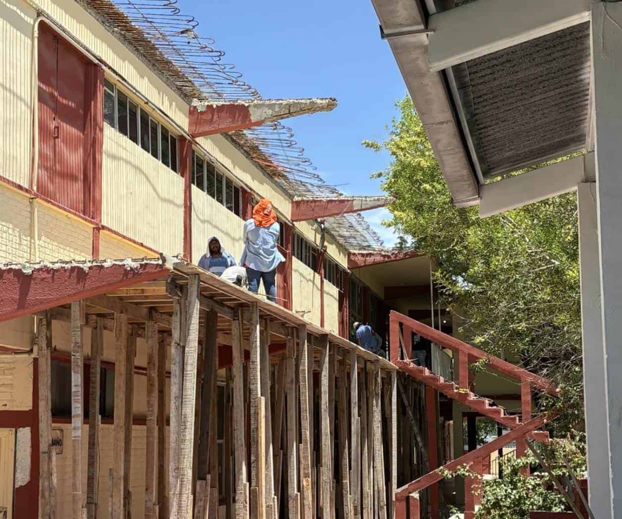 Remodelan espacios en secundaria General 1