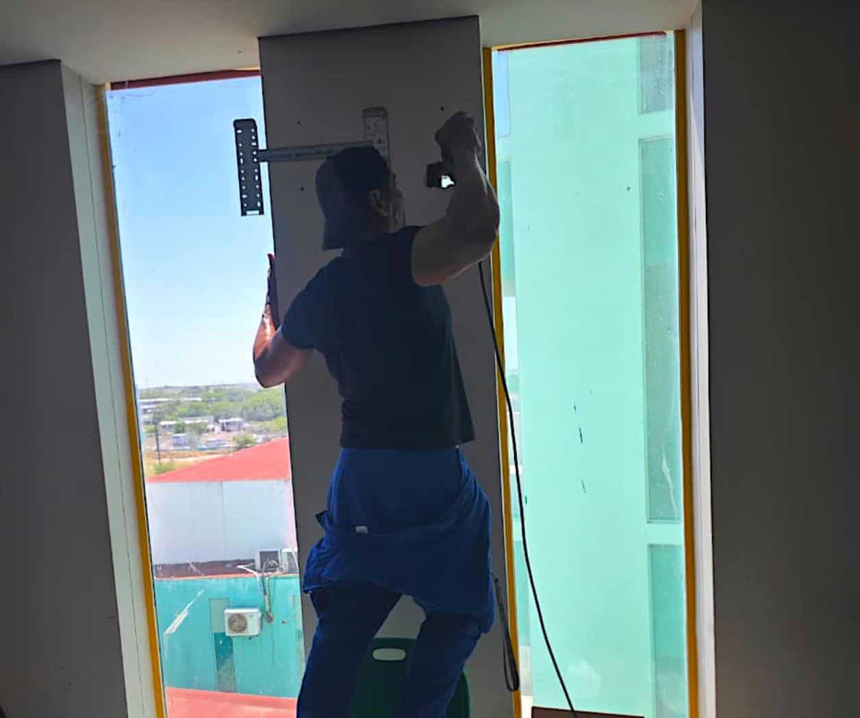 Trabajan para restablecer el clima en Hospital 270
