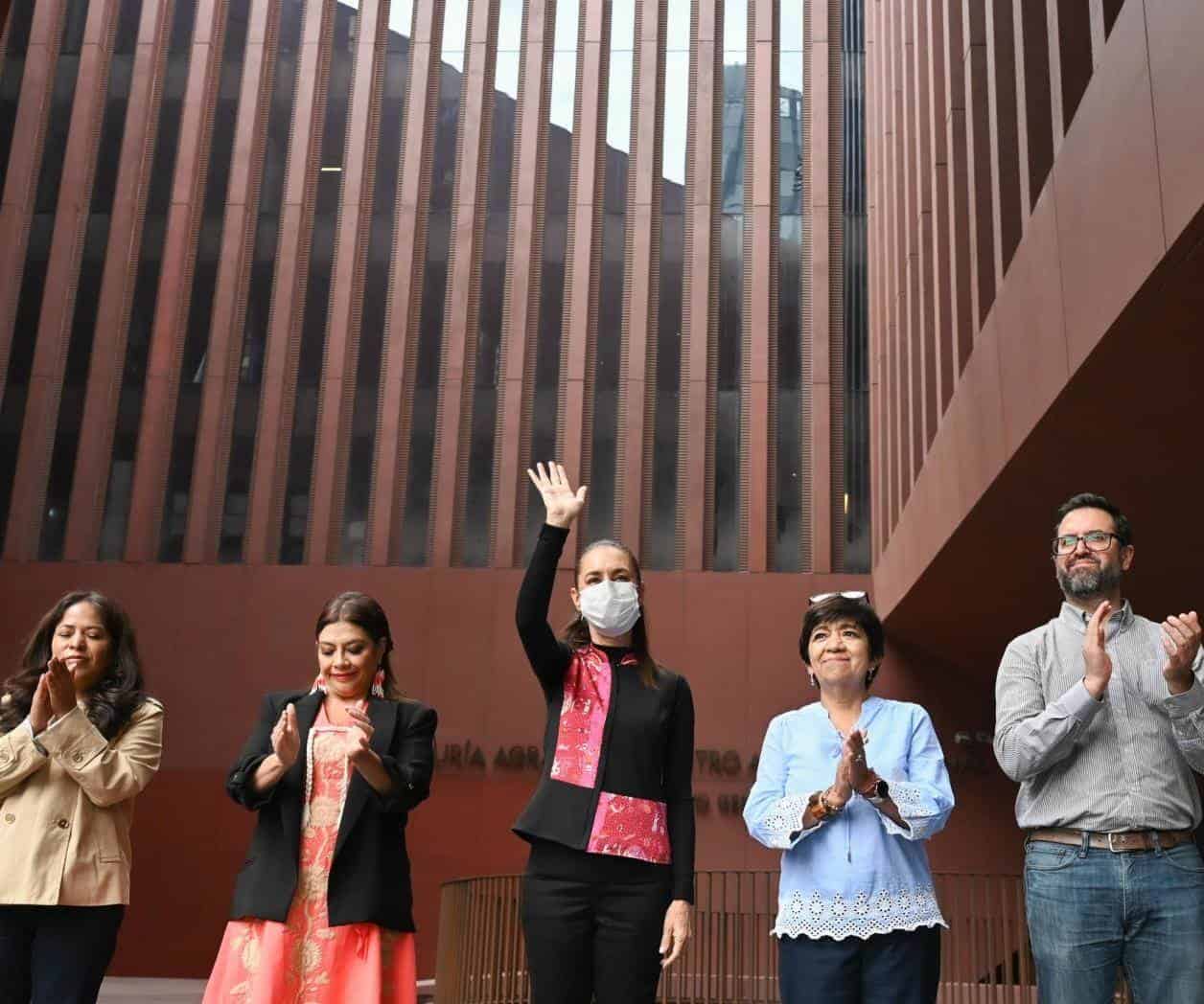 Inaugura Claudia Sheinbaum el nuevo Archivo General Agrario