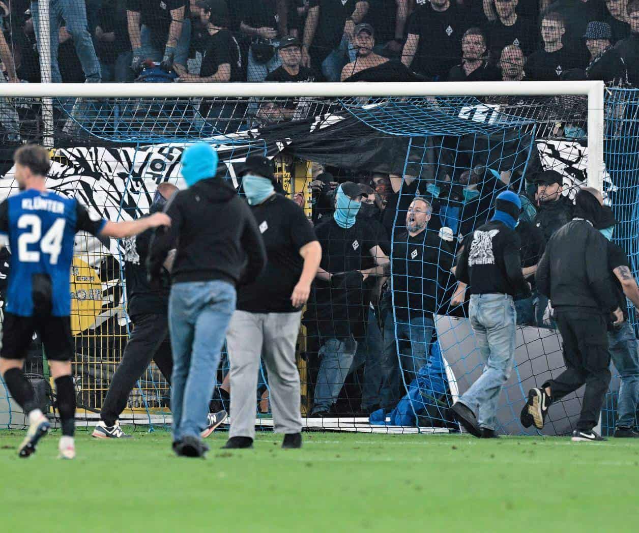 Suspenden duelo de Copa de Alemania por disturbio en gradas