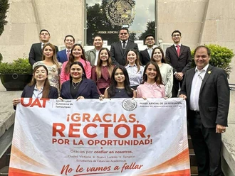 Lleva UAT a jóvenes  a la Suprema Corte