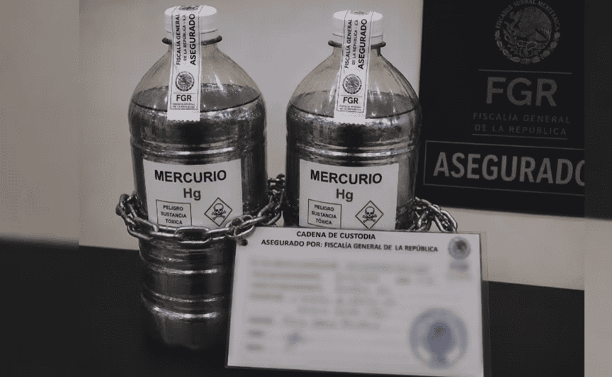 Profepa denuncia ante FGR transporte ilegal de mercurio