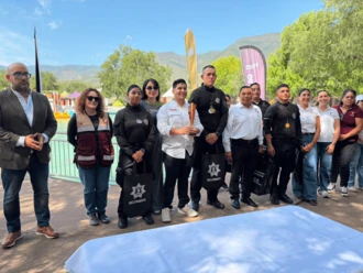 Participa Guardia Estatal en Rally del Mes de la Juventud