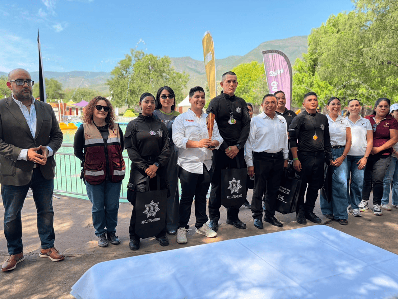 Participa Guardia Estatal en Rally del Mes de la Juventud