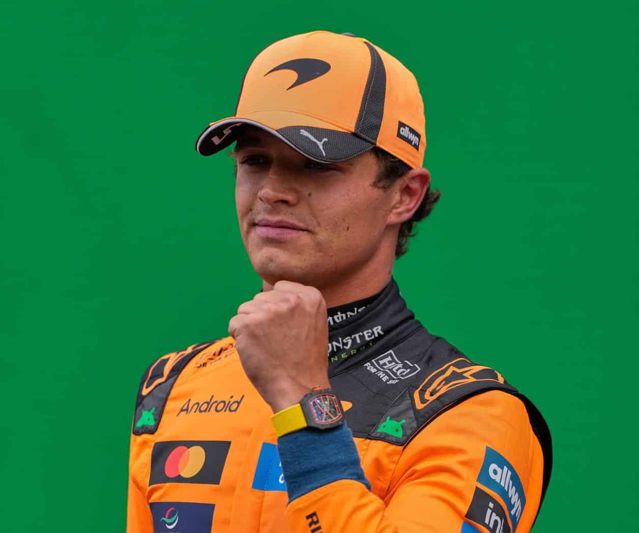 Norris saldrá  desde la pole