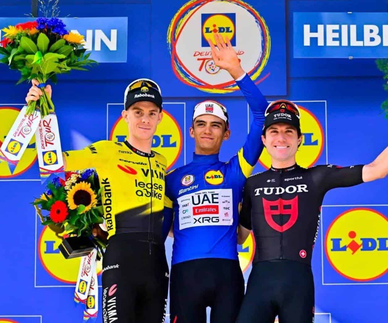 Isaac del Toro se consagra campeón de la Vuelta de Alemania