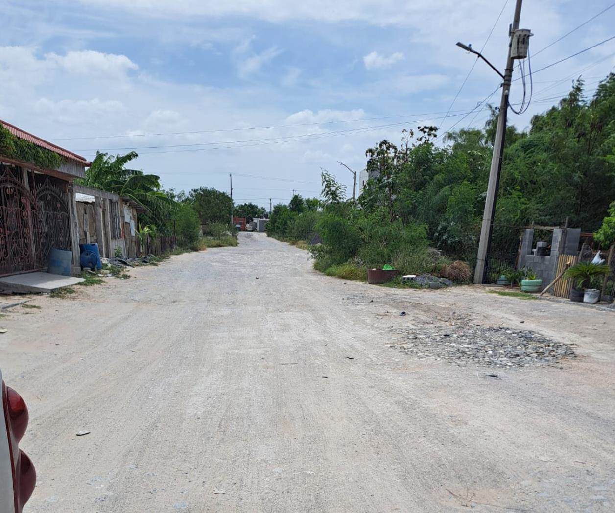 Reclaman habitantes  se pavimente las calles