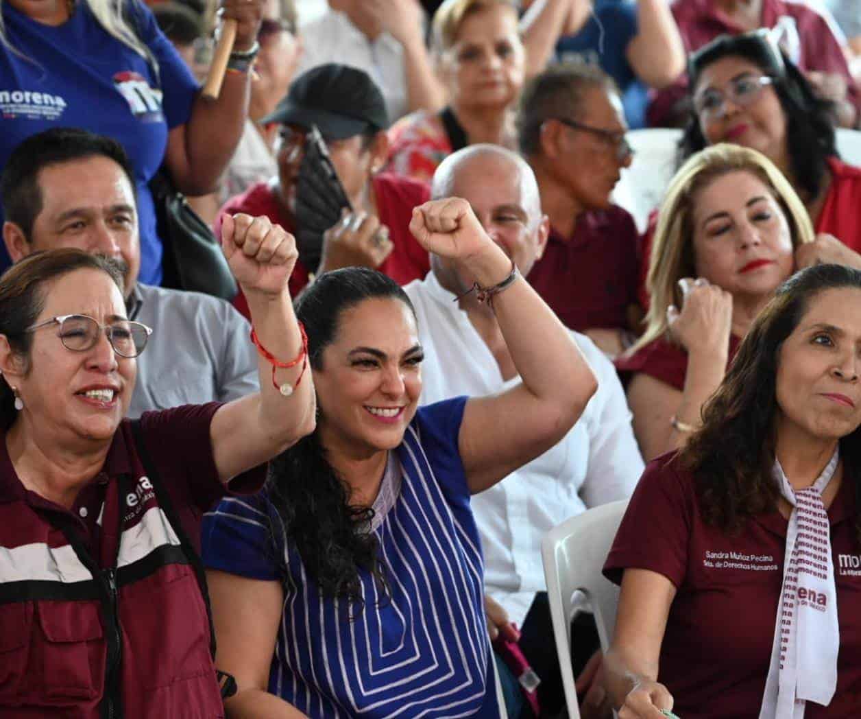 Desde el Puerto Heroico de Tampico defendemos la soberanía: Olga Sosa