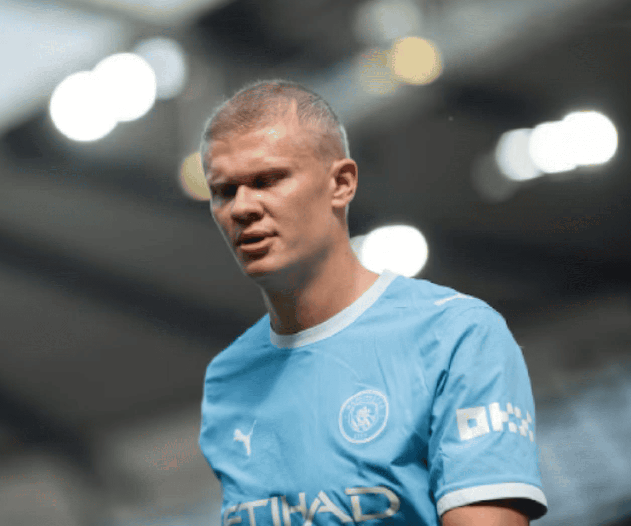 Erling Haaland le presumió su nuevo look a Pep Guardiola y a Zlatan