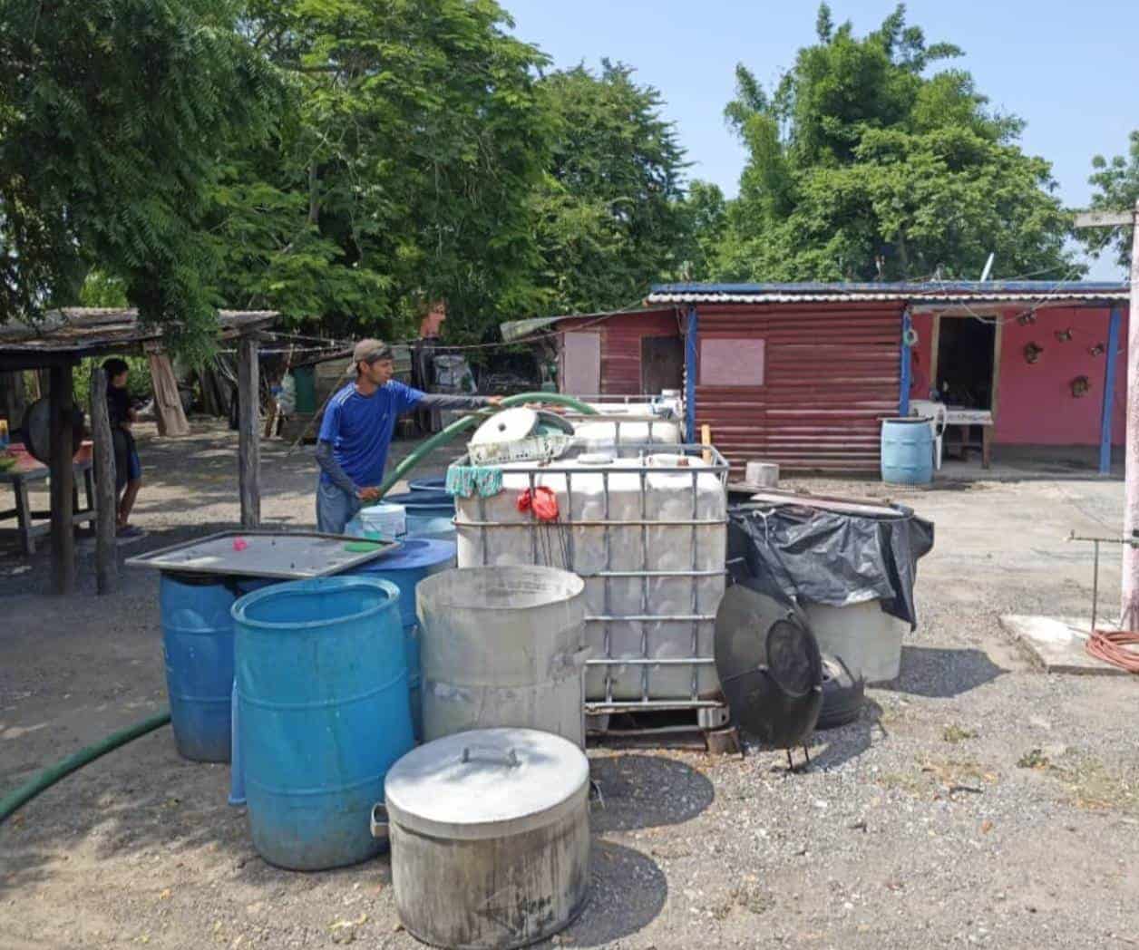 Refuerzan suministro de agua potable en comunidades rurales de Altamira